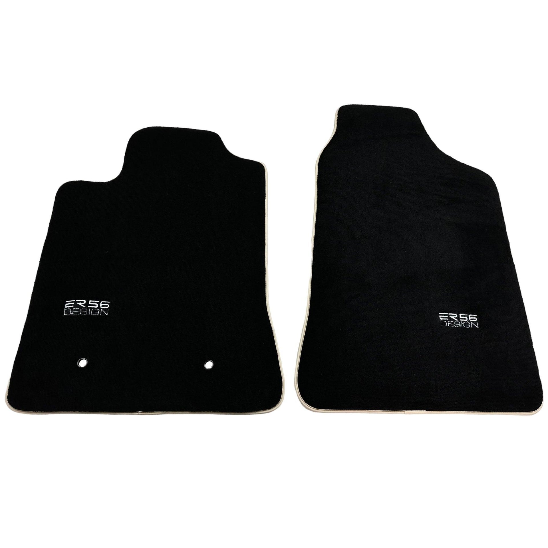 Black Floor Mats For Toyota Corolla E12 (2001-2007) ER56 Design - AutoWin