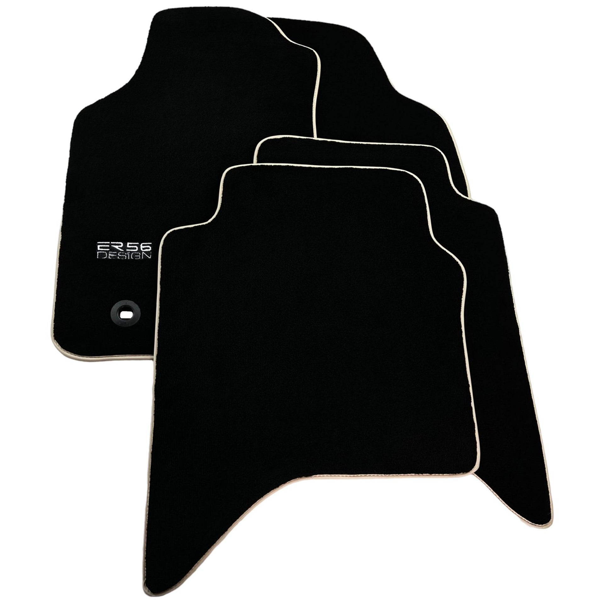 Black Floor Mats For Toyota Hilux (2005-2015) ER56 Design - AutoWin