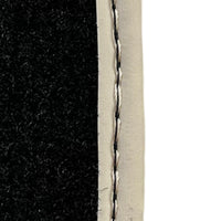 Black Floor Mats For Toyota Land Cruiser 120 (2002-2009) Beige Trim | ER56 Design - AutoWin