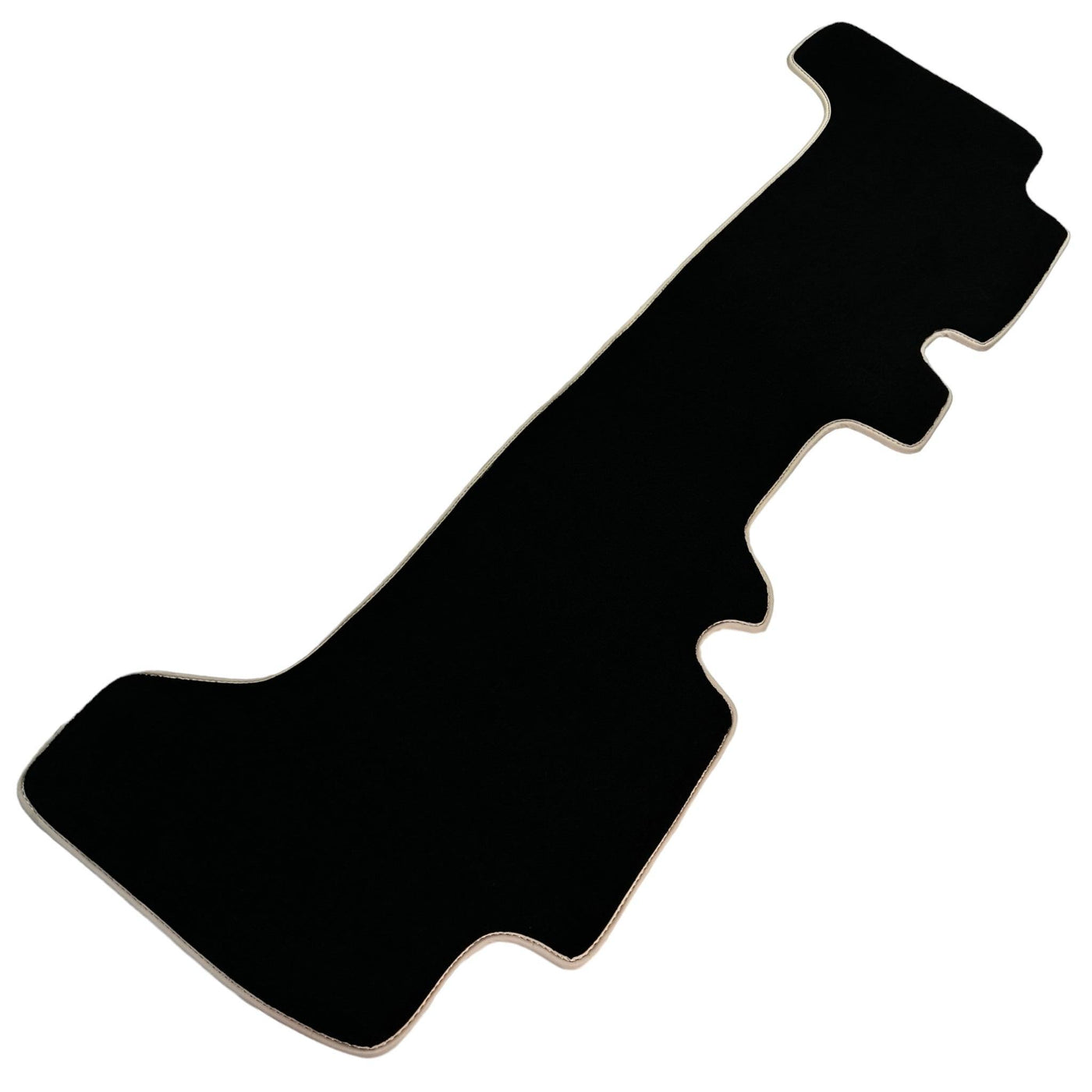 Black Floor Mats For Toyota Land Cruiser 80 (1985-1997) Beige Trim | ER56 Design - AutoWin