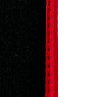Black Floor Mats for Toyota Prius (2016-2021) ER56 Design with Red Trim - AutoWin