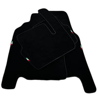 Black Floor Mats Set with Trunk Mat For Ferrari 456 (1992-2003) Italian Edition - AutoWin