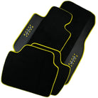 Black Mats for BMW 4 Series G22 Coupe with Carbon Fiber - Fighter Jet Edition - AutoWin