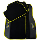 Black Mats for BMW 4 Series G22 Coupe with Carbon Fiber - Fighter Jet Edition - AutoWin