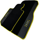 Black Mats for BMW 4 Series G22 Coupe with Carbon Fiber - Fighter Jet Edition - AutoWin