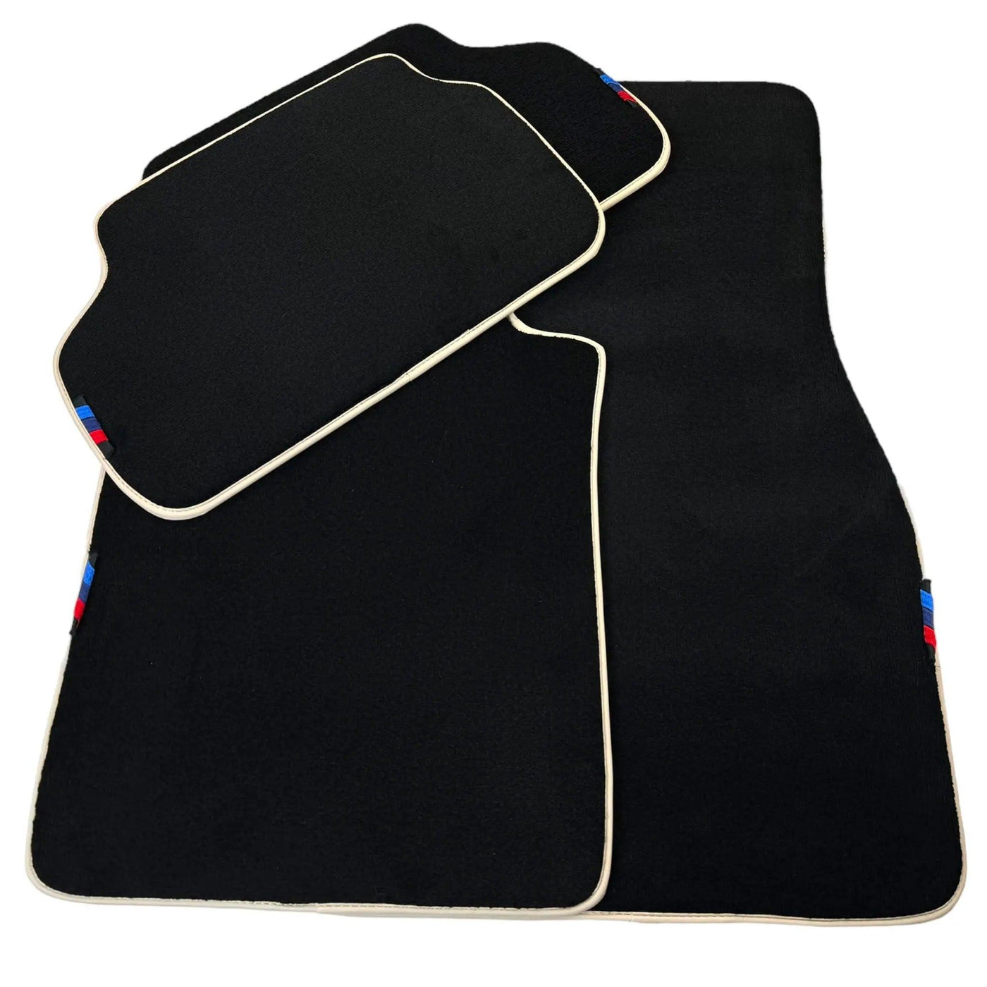 Black Mats For BMW G60 (2023-2026) Sedan | Beige Trim - AutoWin