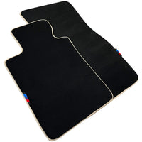 Black Mats For BMW G60 (2023-2026) Sedan | Beige Trim - AutoWin