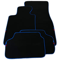 Black Mats For BMW G61 (2023-2026) Touring | Blue Trim - AutoWin