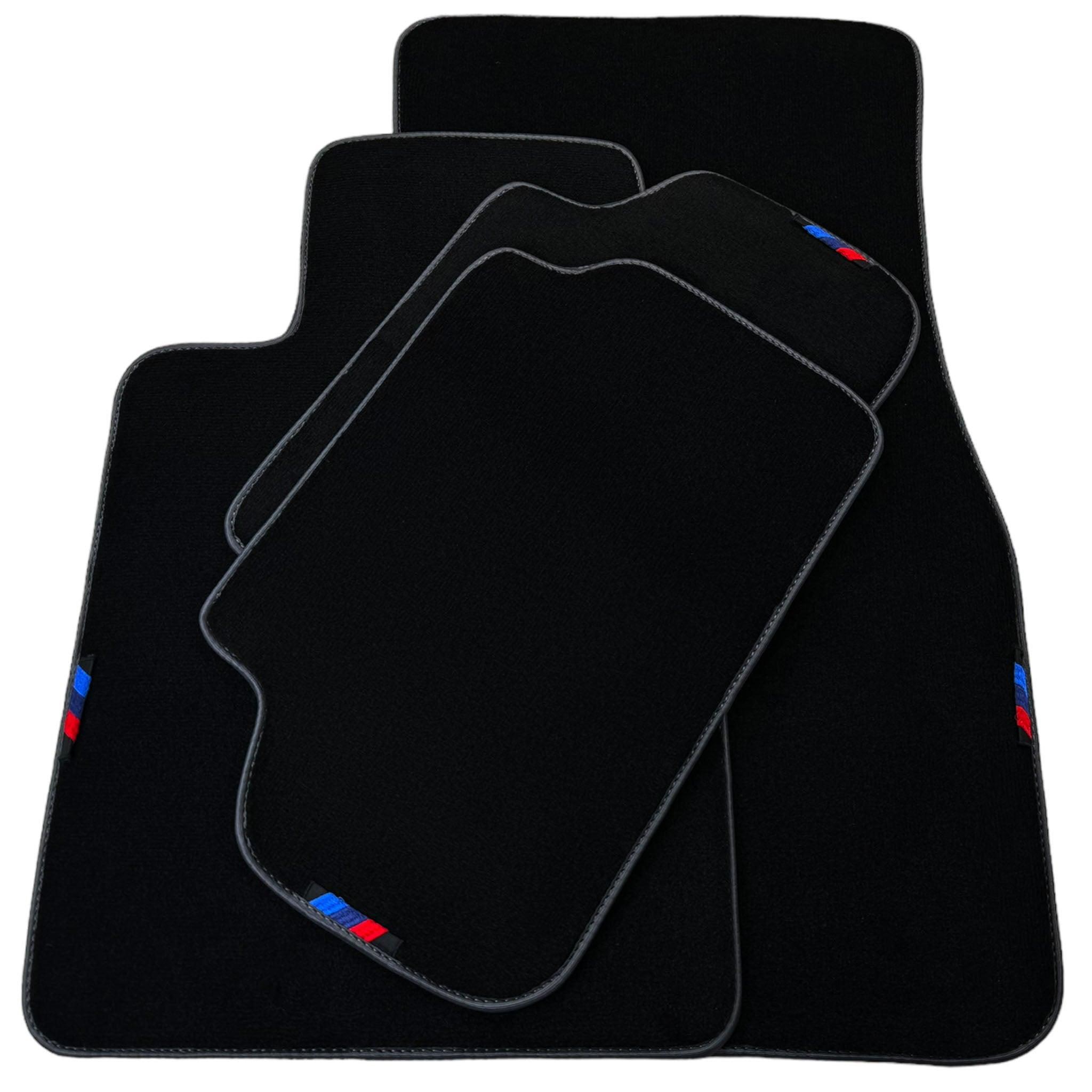 Black Mats For BMW 5 Series G30 | Gray Trim - AutoWin