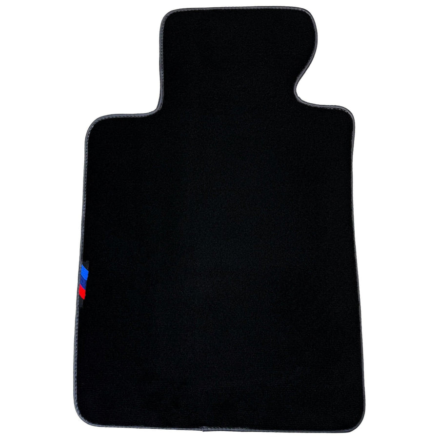 Black Mats For BMW Gran Tourer F46 (2015-2022) 5 Seats | Gray Trim - AutoWin