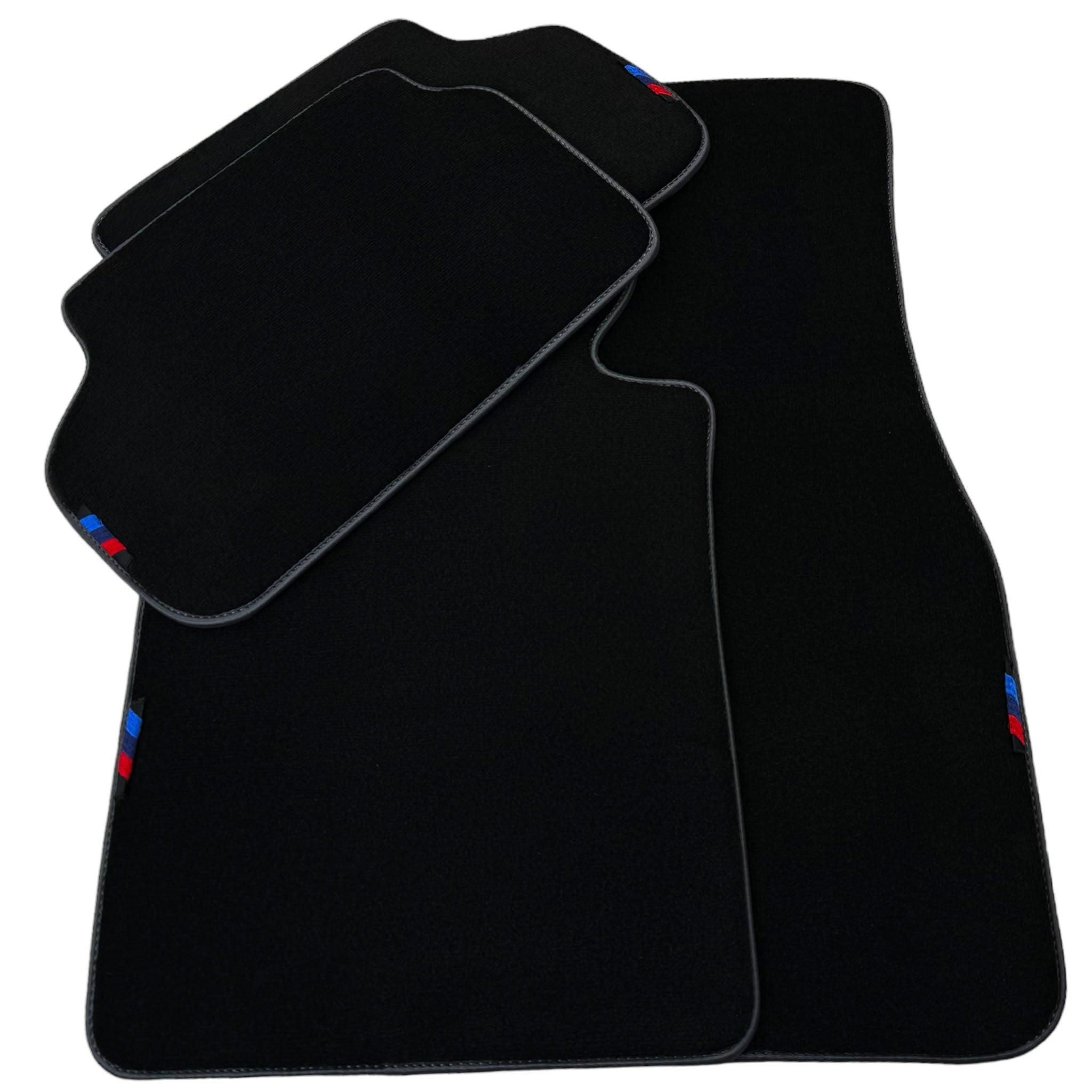 Black Mats For BMW 5 Series G30 | Gray Trim - AutoWin