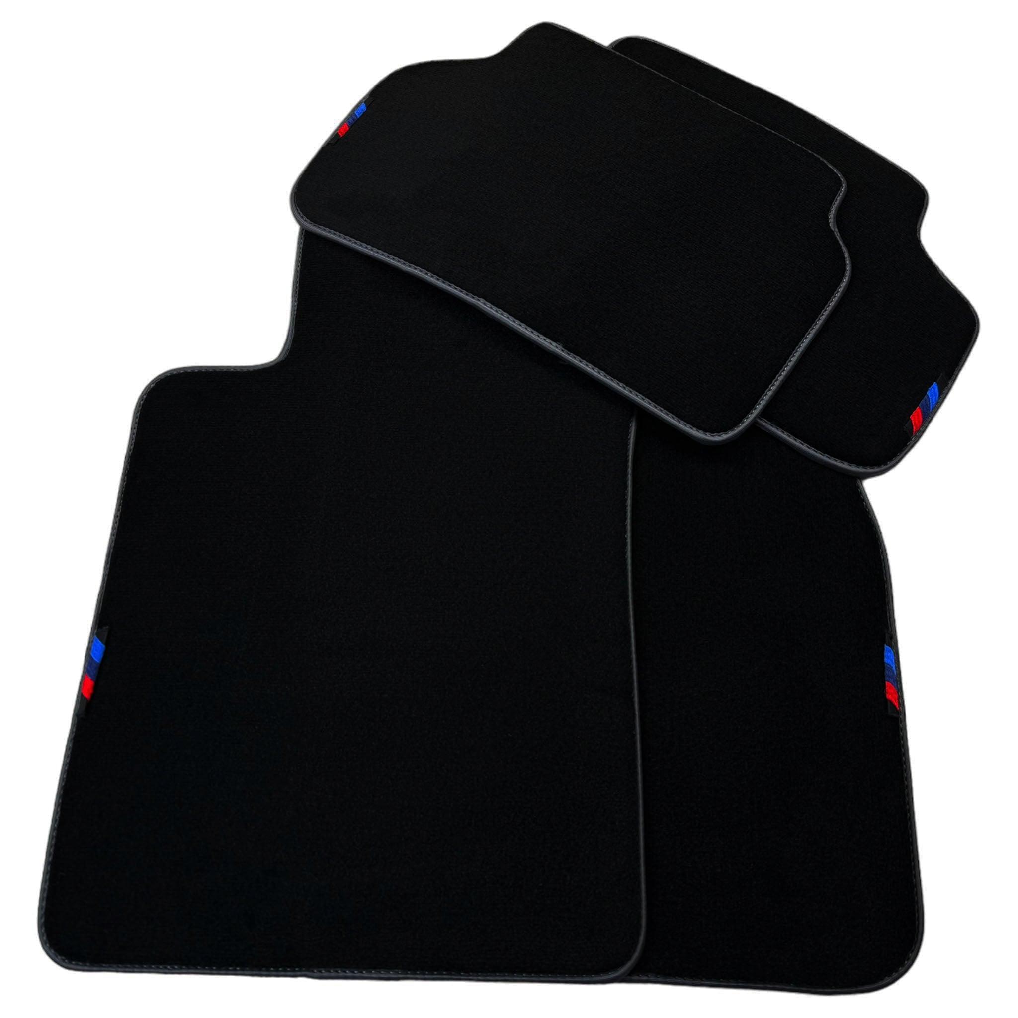 Black Mats For BMW 5 Series G30 | Gray Trim - AutoWin