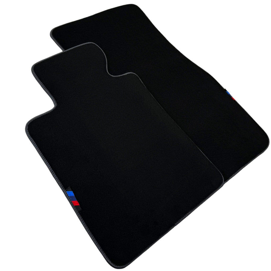 Black Mats For BMW Gran Tourer F46 (2015-2022) 5 Seats | Gray Trim - AutoWin