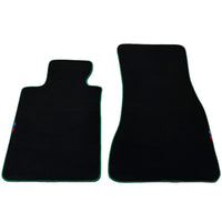 Black Mats For BMW U06 (2022-2026) | Green Trim - AutoWin