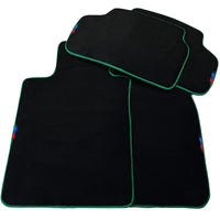 Black Mats For BMW G61 (2023-2026) Touring | Green Trim - AutoWin