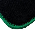 Black Mats For BMW 5 Series G30 | Green Trim - AutoWin