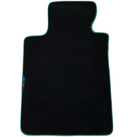 Black Mats For BMW U06 (2022-2026) | Green Trim - AutoWin