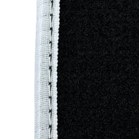 Black Mats For BMW U06 (2022-2026) | White Trim - AutoWin