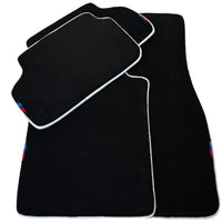 Black Mats For BMW U06 (2022-2026) | White Trim - AutoWin