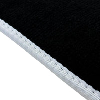 Black Mats For BMW M5 G90 (2023-2026) Sedan | White Trim - AutoWin