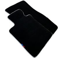 Black Mats For BMW M5 G90 (2023-2026) Sedan | White Trim - AutoWin