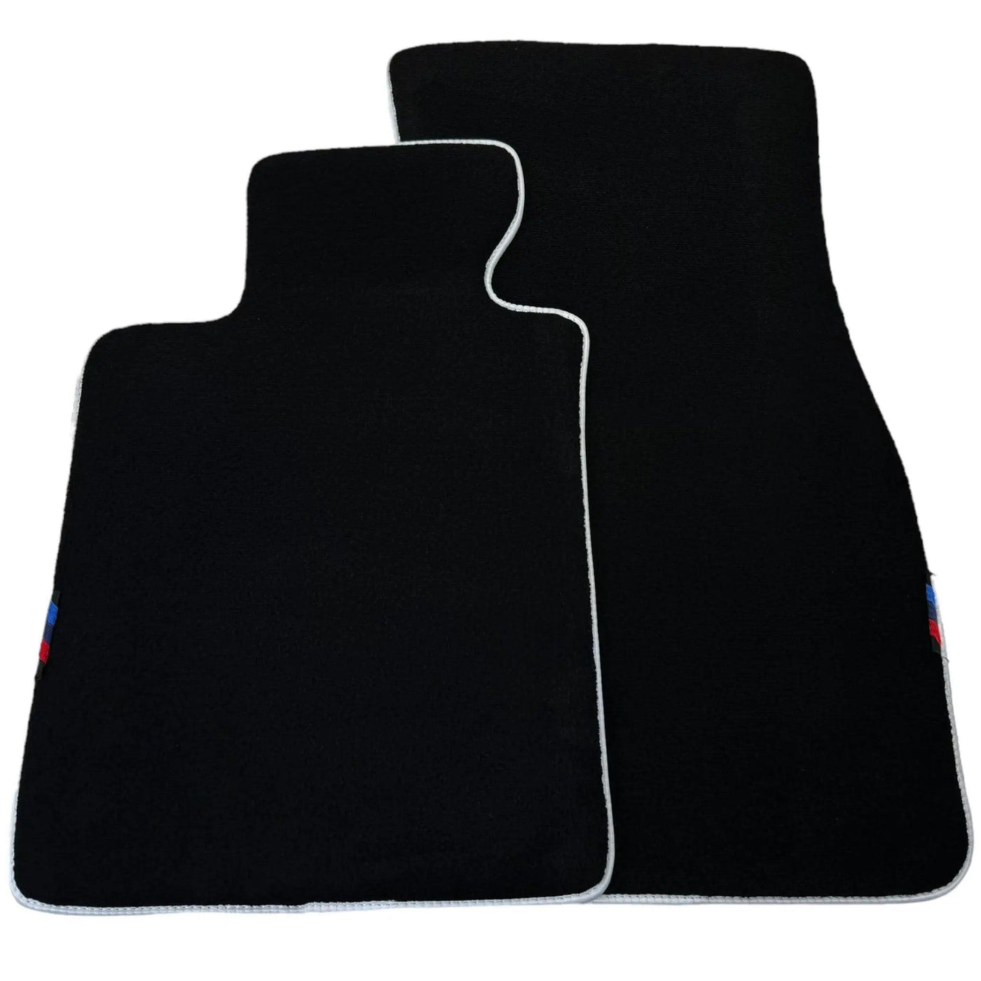 Black Mats For BMW M5 G90 (2023-2026) Sedan | White Trim - AutoWin