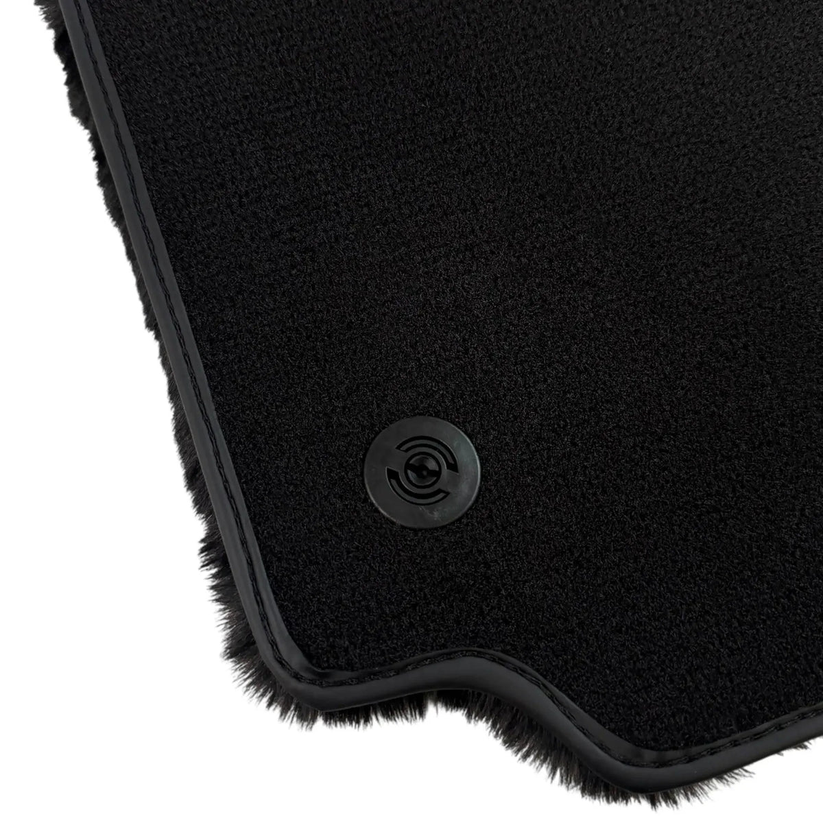 Black Sheepskin Floor Mats for Ferrari 458 GT2 (2012-2015)