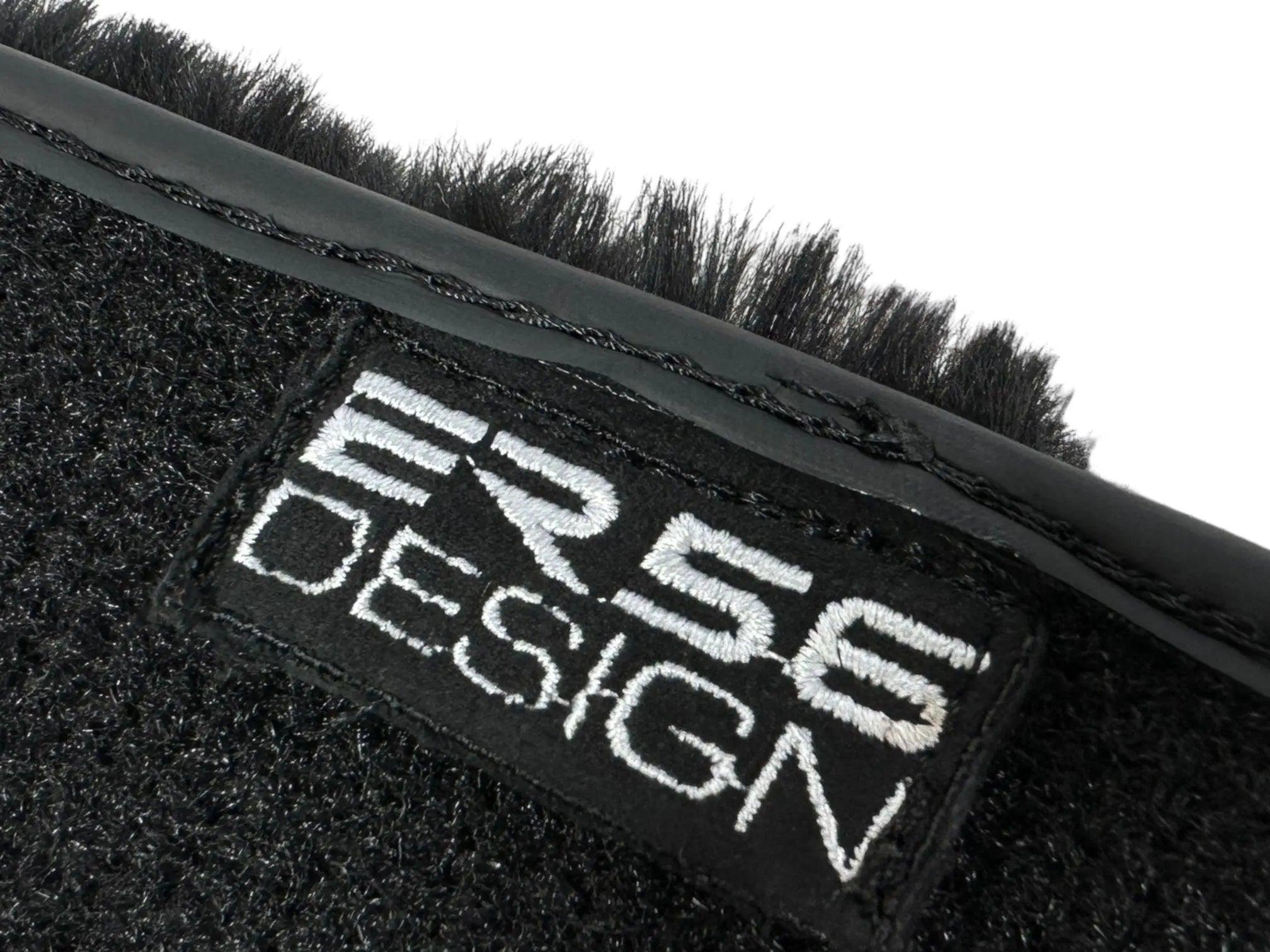 Black Sheepskin Floor Mats For Mercedes-Benz G Class W463 (2008-2018) ER56 Design - AutoWin