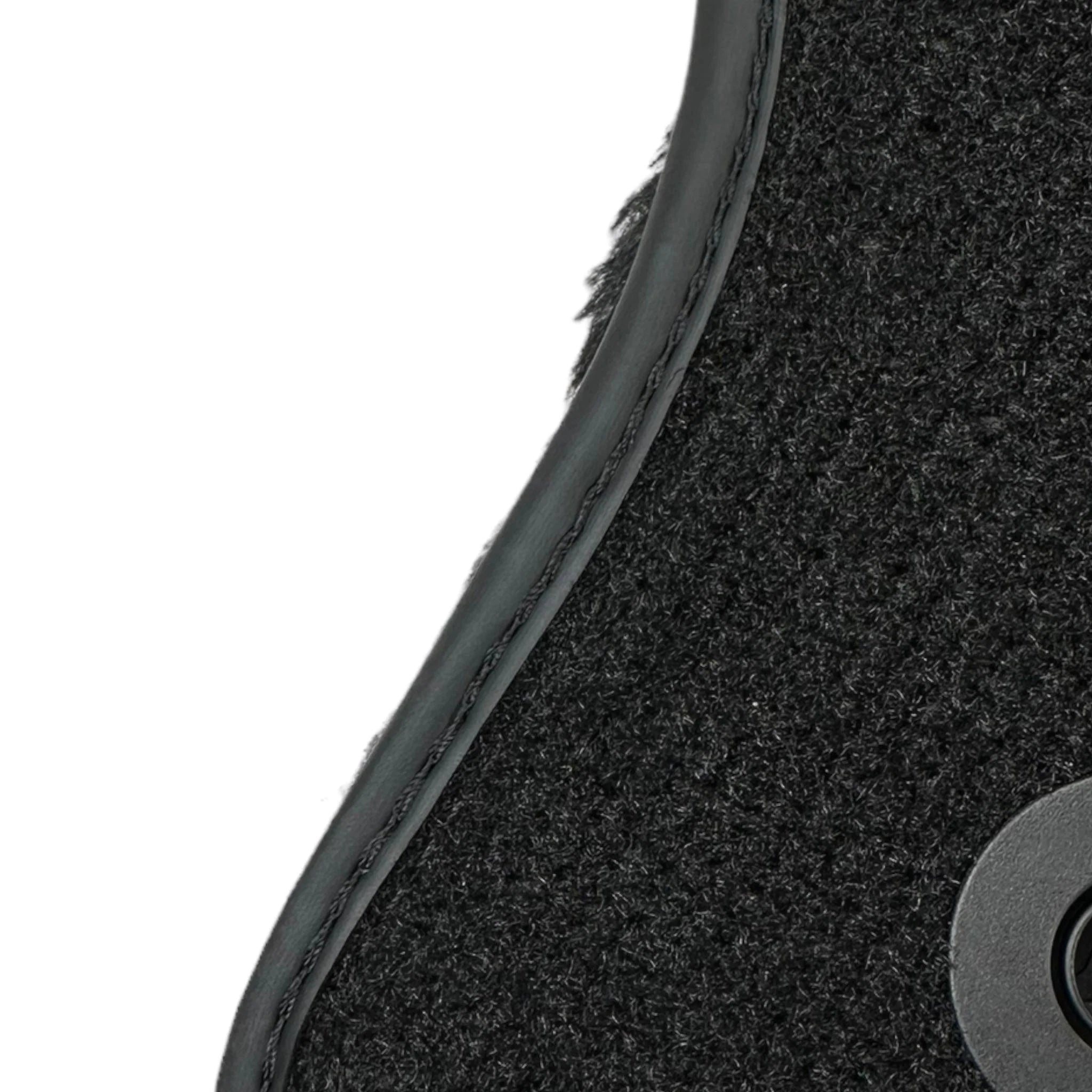 Black Sheepskin Floor Mats For Mercedes Benz GLS-Class X167 Maybach (2020-2023) | ER56 Design
