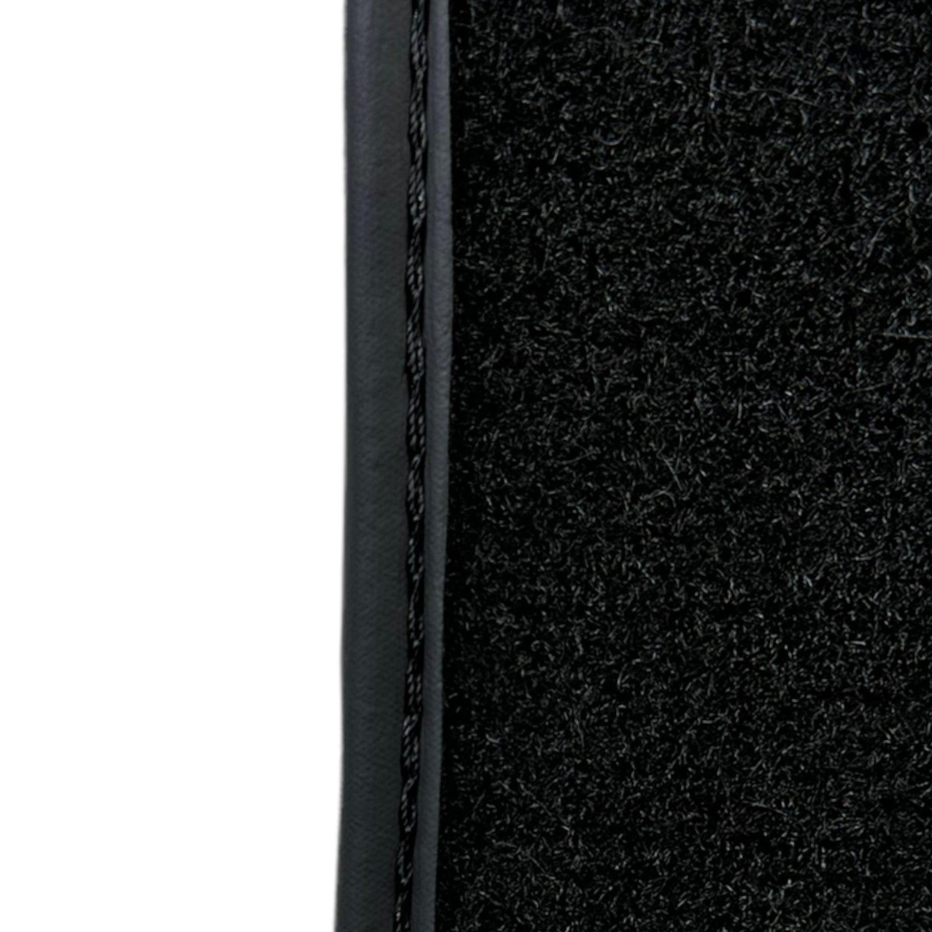 Black Sheepskin Floor Mats for Rolls-Royce Cullinan (2018-2023) No Steps Edition - AutoWin