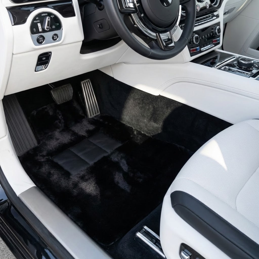 Interior look of floor mats for Rolls-Royce Spectre (2023-2024) No Steps Edition