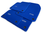 Blue Floor Mats for Audi A3 - 5-door Sedan (MHEV) Mild Hybrid Electric Vehicle (2021 - 2024) | ER56 Design - AutoWin