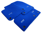 Blue Floor Mats for Audi A3 - 5-door Sedan (MHEV) Mild Hybrid Electric Vehicle (2021 - 2024) | ER56 Design - AutoWin