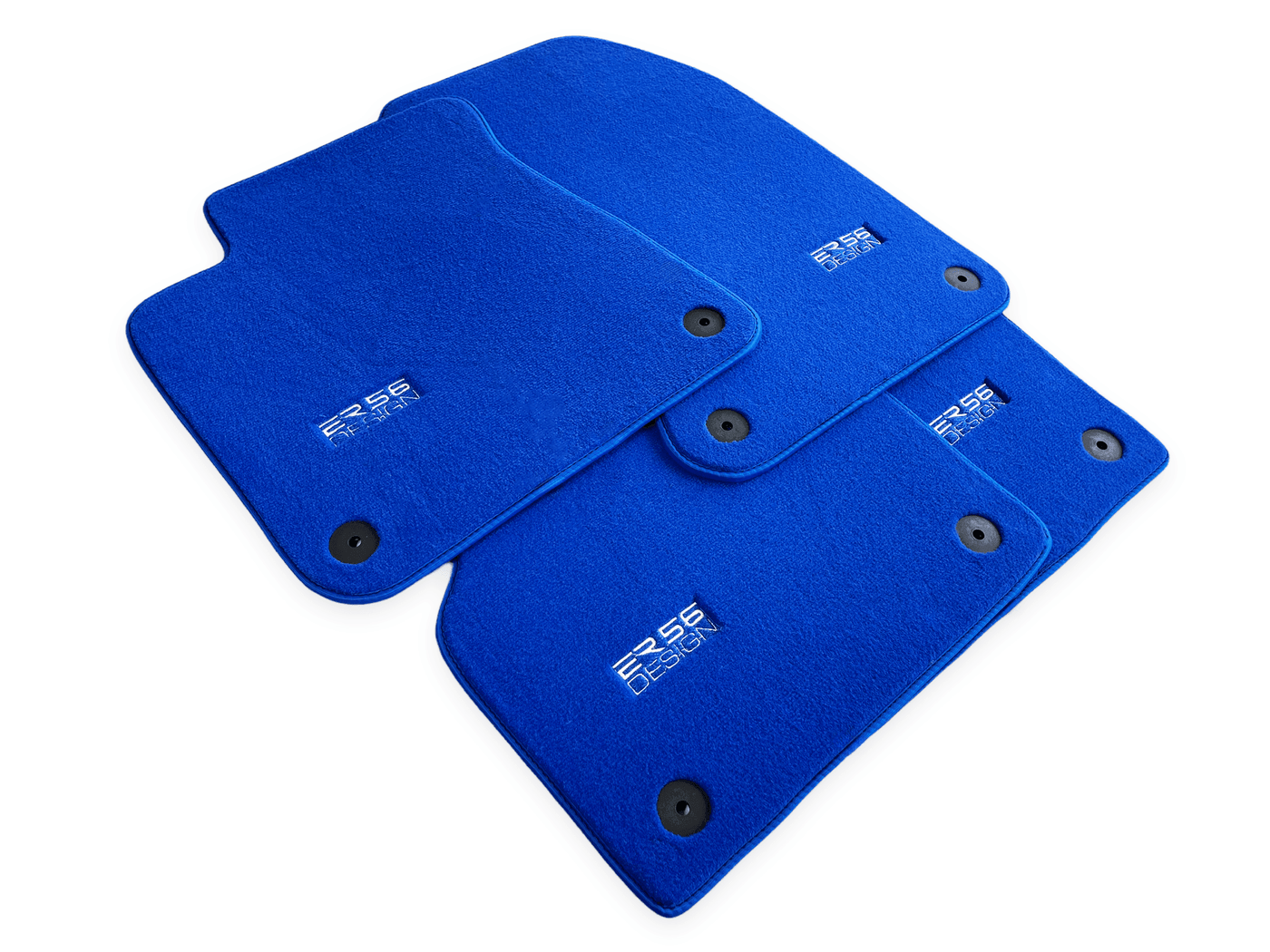 Blue Floor Mats for Audi A5 - 8TA Sportback (2009-2017) | ER56 Design - AutoWin
