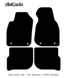 Blue Floor Mats for Audi A6 - C5 Sedan (1997-2002) | ER56 Design - AutoWin