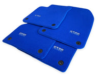Blue Floor Mats for Audi Q4 E-tron (2021-2024) | ER56 Design - AutoWin