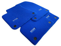 Blue Floor Mats for Audi Q8 e-tron (2023-2025) | ER56 Design - AutoWin