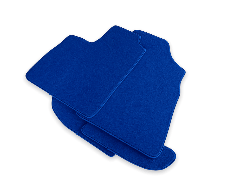 Blue Floor Mats For Bentley Continental GTC (2011-2018) - AutoWin