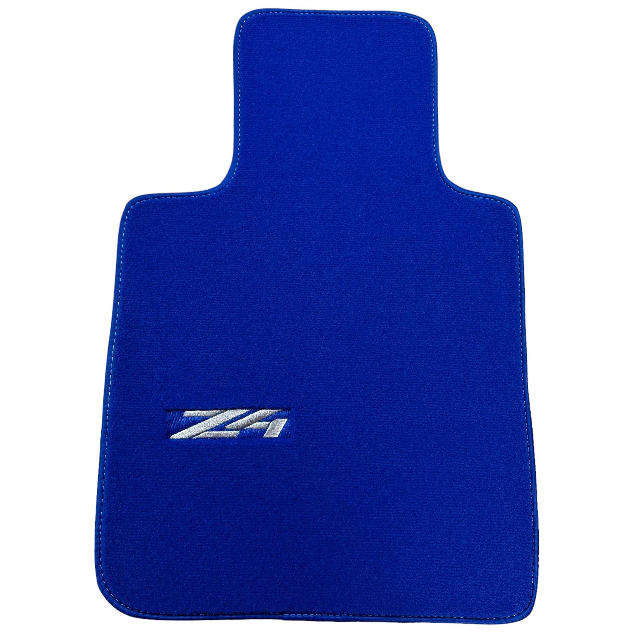 Blue Floor Mats for BMW Z4 Series E86 Coupe (2003-2008) - AutoWin