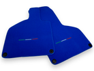 Custom Blue Floor Mats for Lamborghini Huracan EVO 2019-2024
