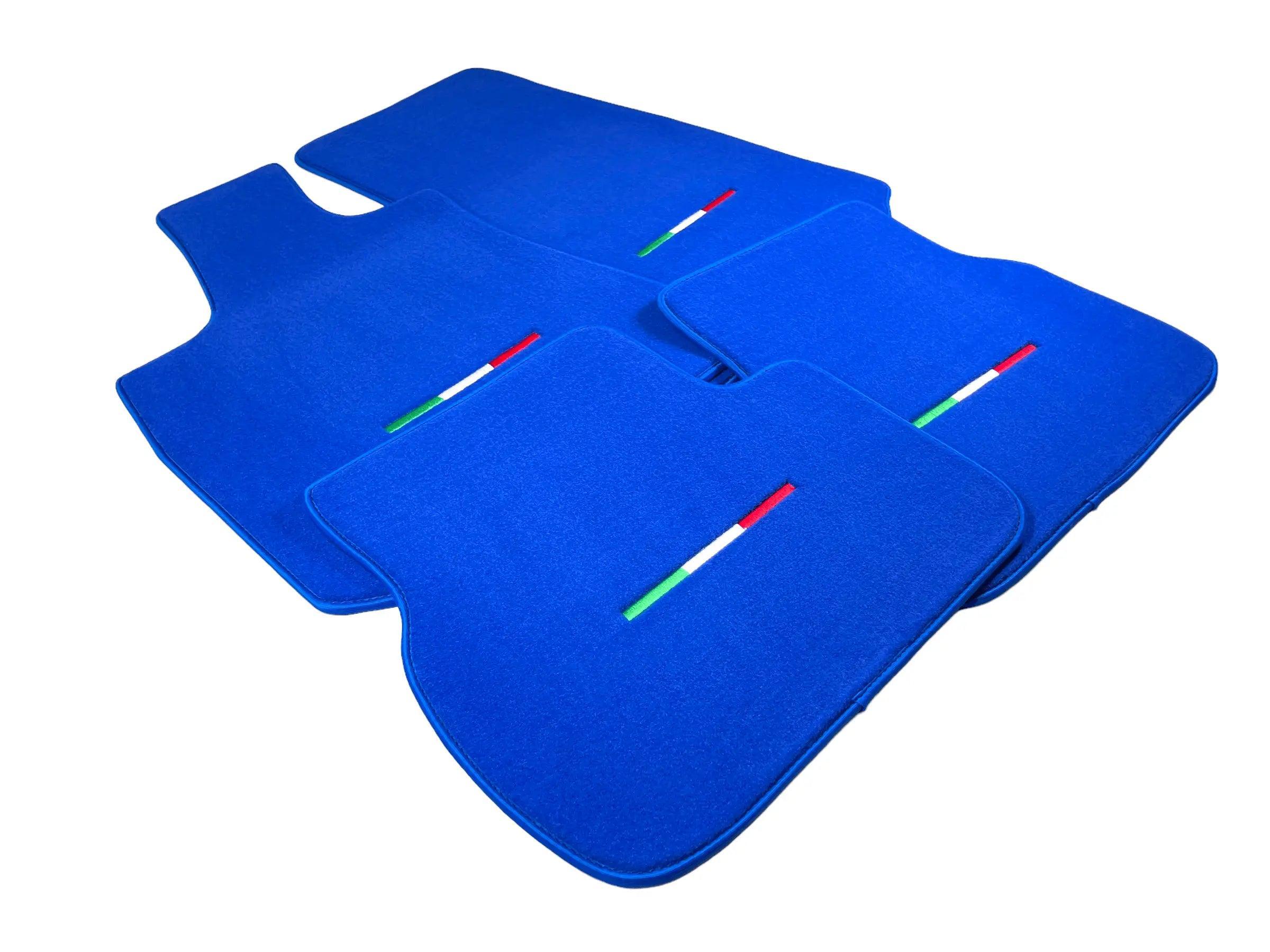 Blue Floor Mats For Maserati Grecale (2023-2024) Italy Edition - AutoWin