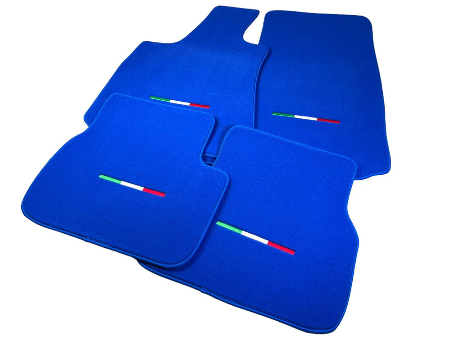 Blue Floor Mats For Maserati Grecale (2023-2024) Italy Edition - AutoWin
