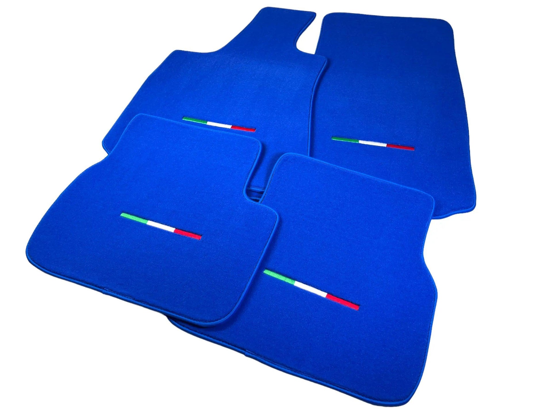 Blue Floor Mats For Maserati Levante (2017-2023) Italy Edition - AutoWin