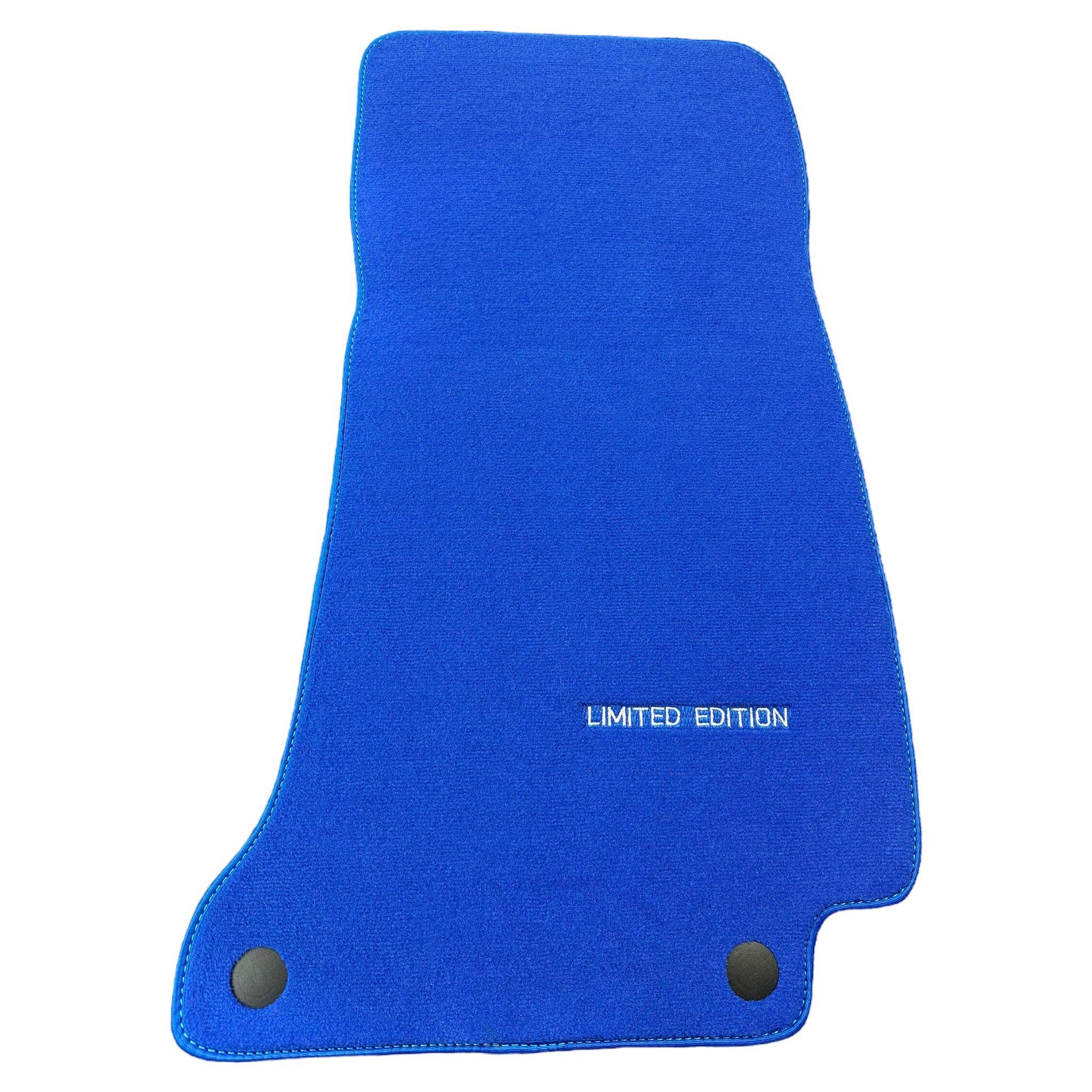 Blue Floor Mats For Mercedes Benz E-Class W213 Sedan (2016-2020) | Limited Edition - AutoWin