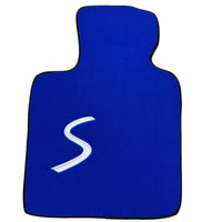 Blue Floor Mats for Mini Cooper / One R53 (2001-2007) Cooper S - AutoWin