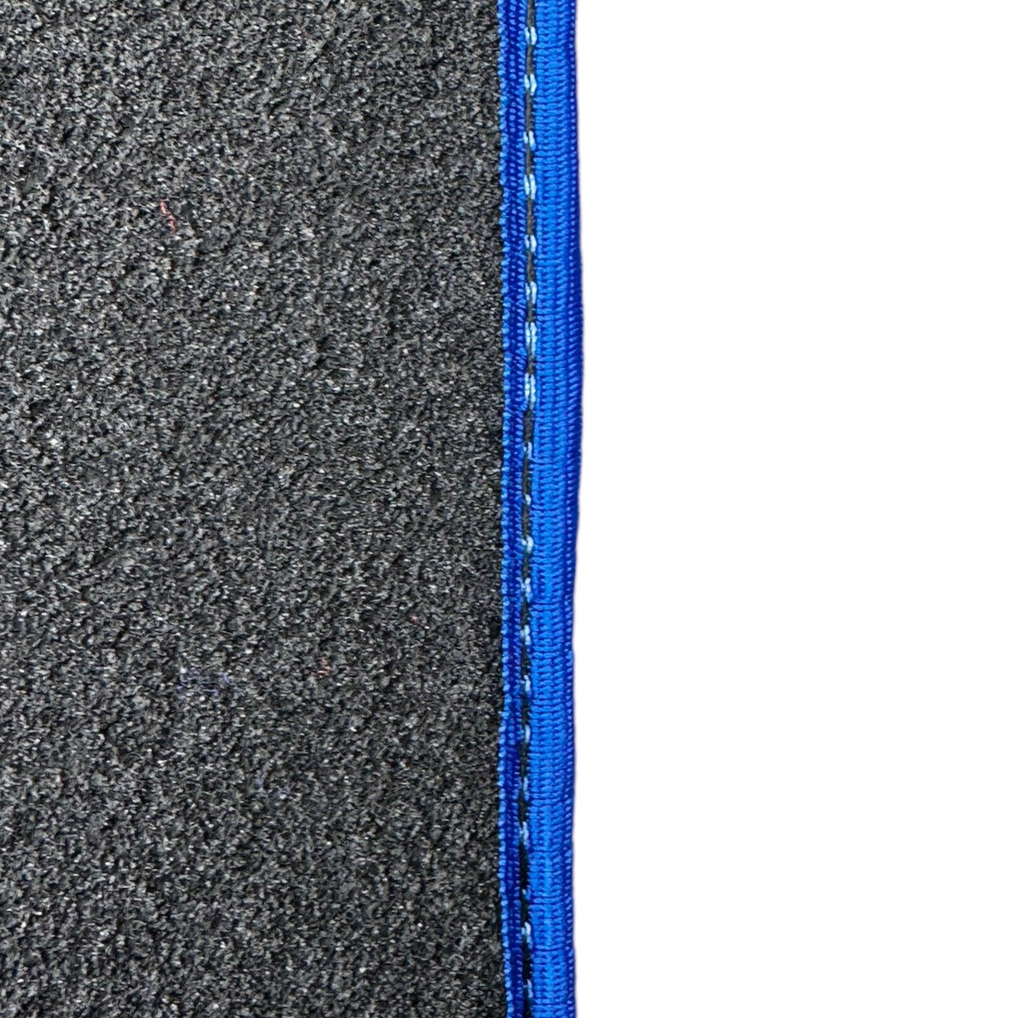 Blue Floor Mats for Pontiac FireBird (1993-2002) with Trans Am Logo - AutoWin