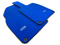 Blue Floor Mats for Porsche 718 Cayman (2017-2023) | Er56 Design - AutoWin