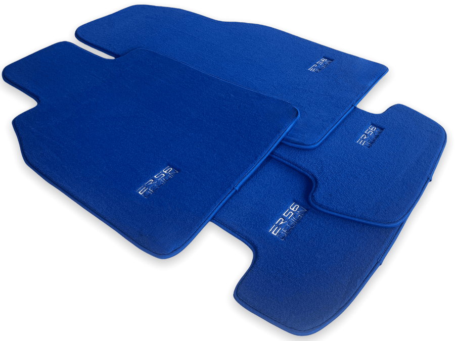 Blue Floor Mats for Porsche 911 - 964 (1989-1994) - AutoWin