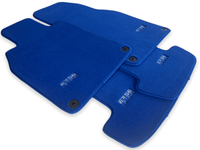 Blue Floor Mats for Porsche Cayenne (2003-2010) | ER56 Design - AutoWin