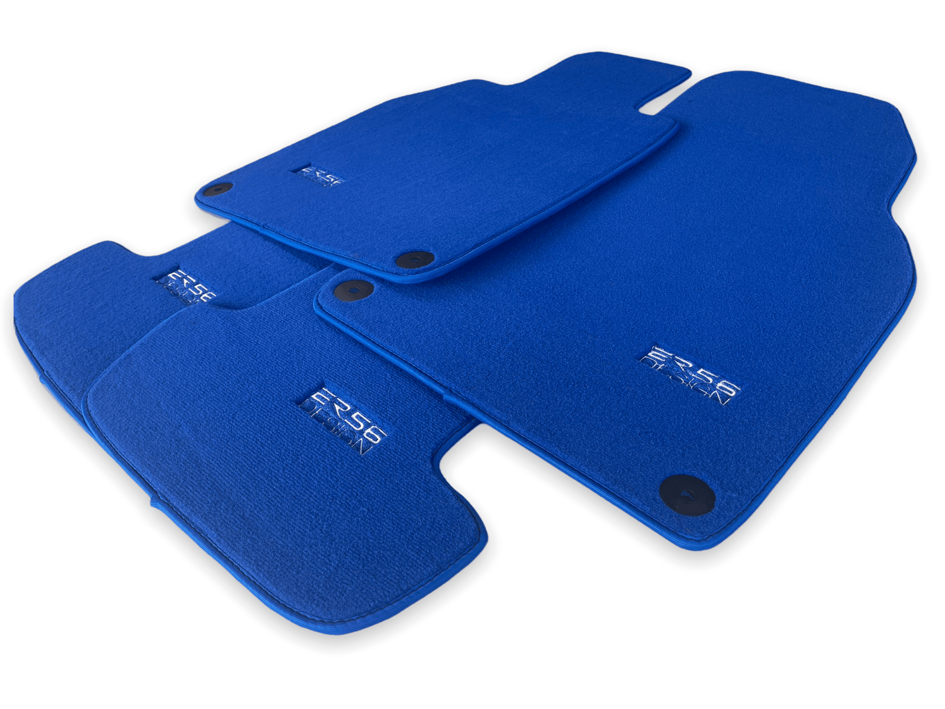 Blue Floor Mats for Porsche Cayenne (2010-2018) | ER56 Design - AutoWin